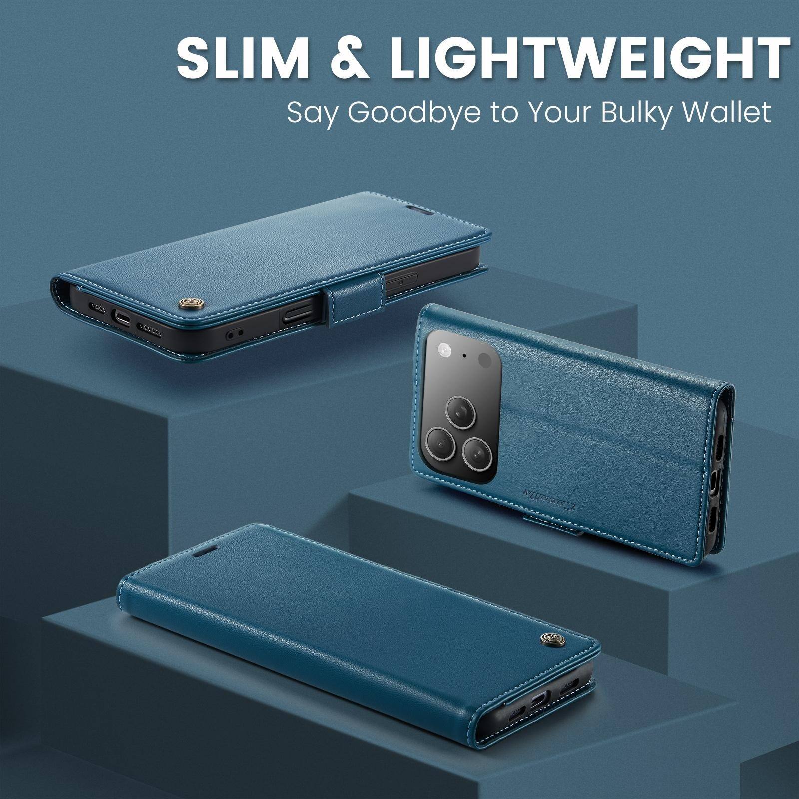 SLIM & LIGHTWEIGHT  
Say Goodbye to Your Bulky Wallet
