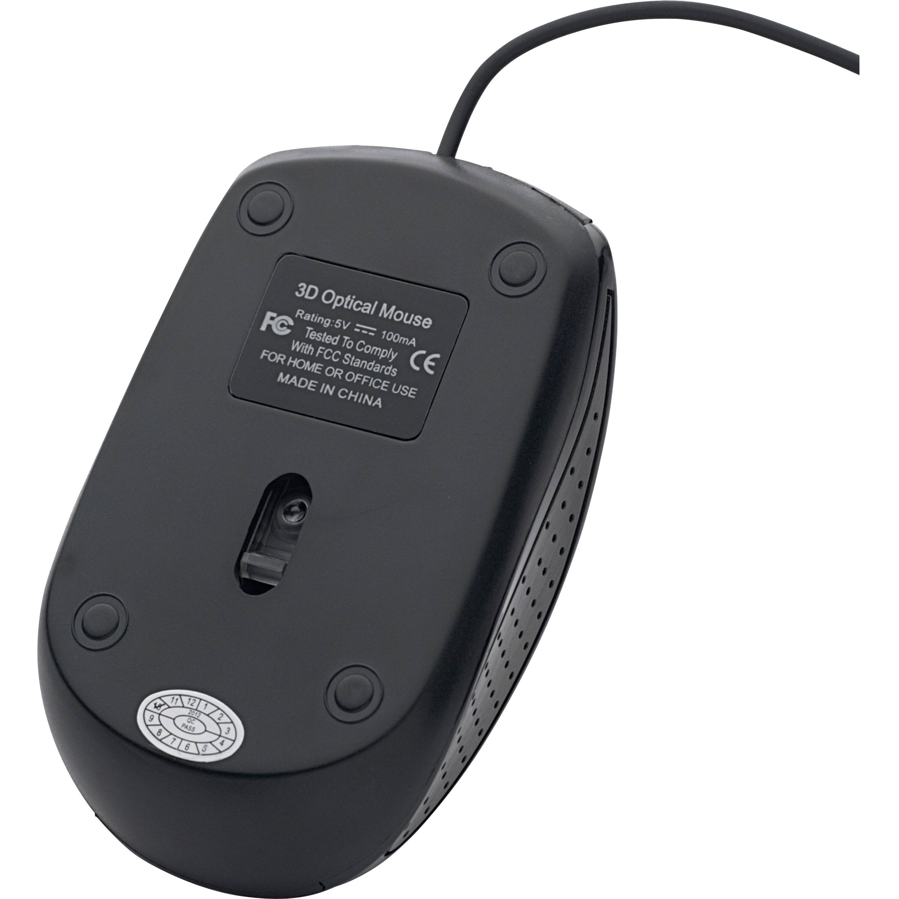 3D Optical Mouse  
Rating: 5V  
Tested To Comply With FCC Standards  
FOR HOME OR OFFICE USE  
MADE IN CHINA  

FC  
CE  

DAVTEY  
PSE  
3 VAIEAE