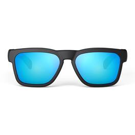 OhO sunshine - Smart Bluetooth Audio Sunglasses, Open-Ear Speakers, AI APP, 10-Hour Battery, UV400 Polarized - Black