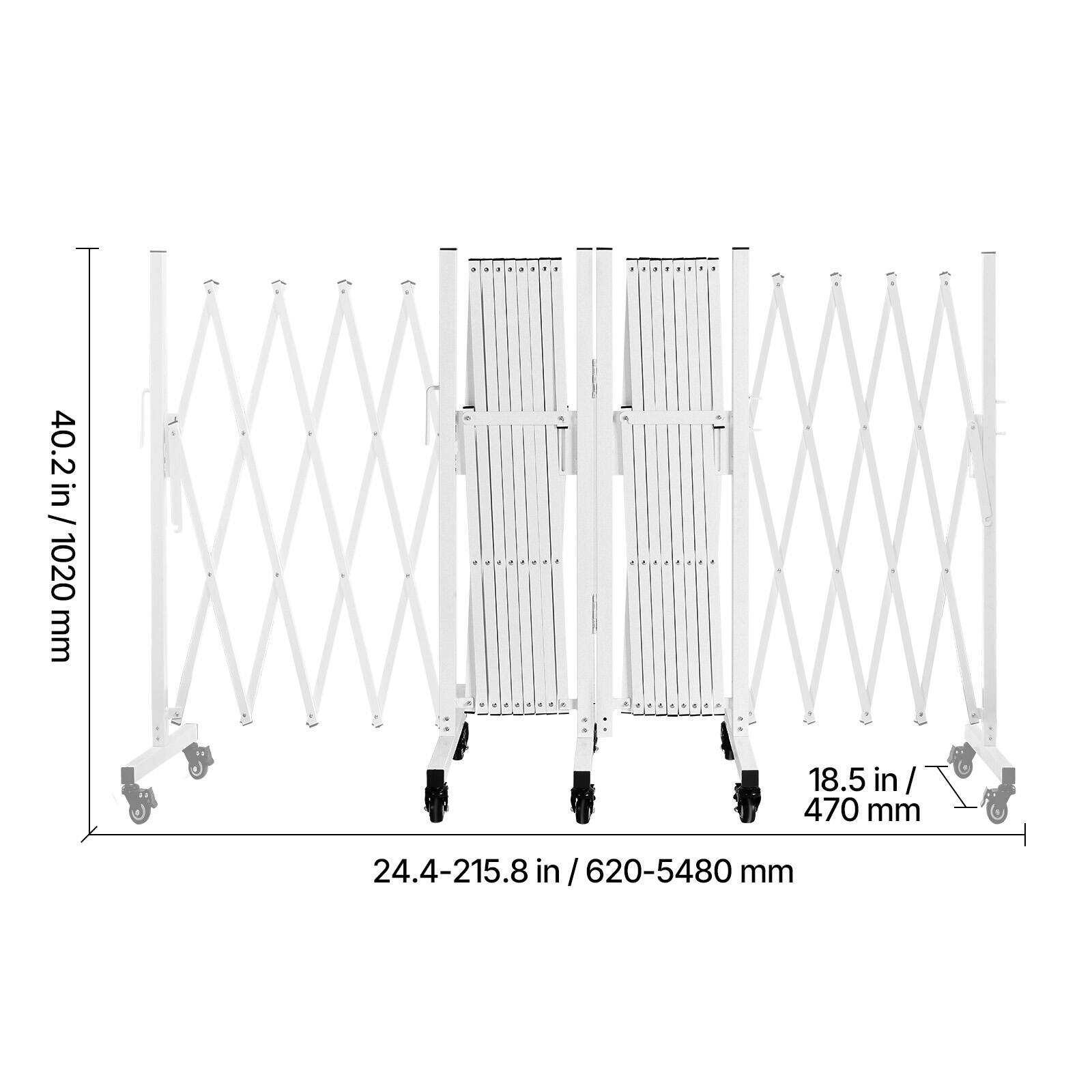 40.2 in / 1020 mm  
18.5 in / 470 mm  
24.4-215.8 in / 620-5480 mm