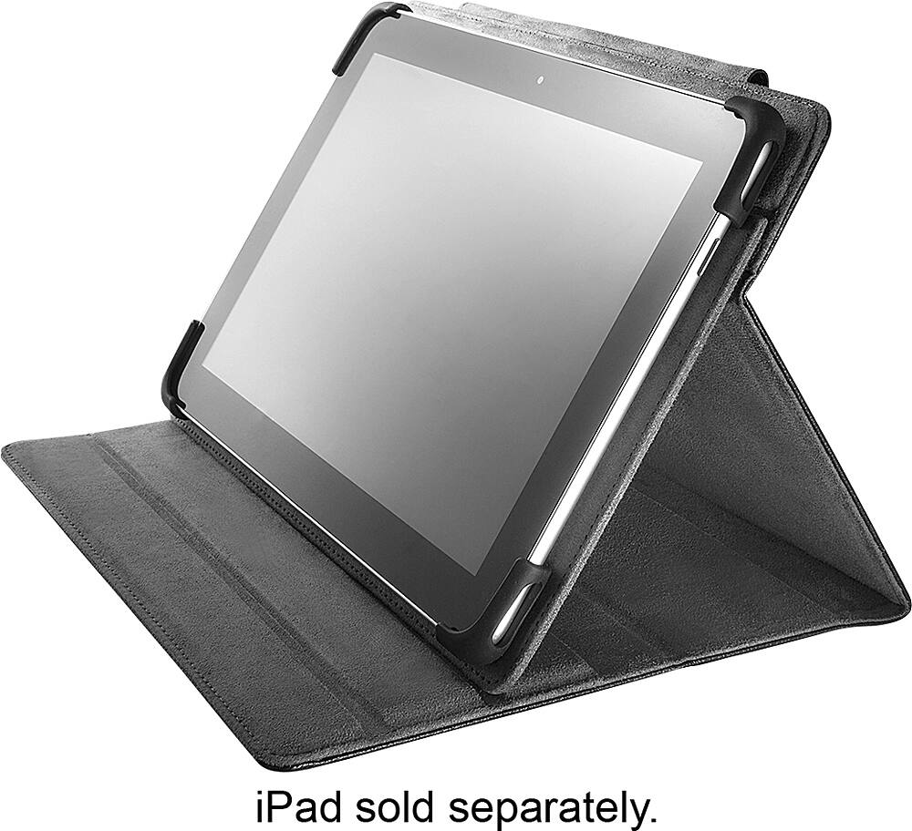 Front. Insignia™ - Case for Most 10" Tablets - Black.