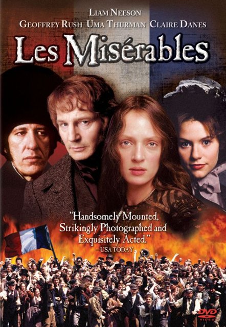 Front Standard. Les Miserables [DVD] [1998].