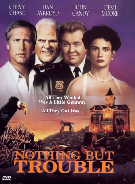 Front Standard. Nothing But Trouble [DVD] [1991].