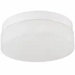 RYHNUYNE - 12 Inch 24W Round LED Flush Mount Ceiling Light, Low Profile Slim White Fixture for Bedroom, Living Room, Dining Room