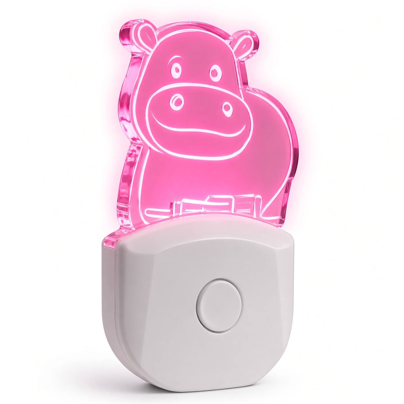 Alt View 7. MOBI - MOBI WallMate Plug-In Nightlight Safari Themed - Hippo.