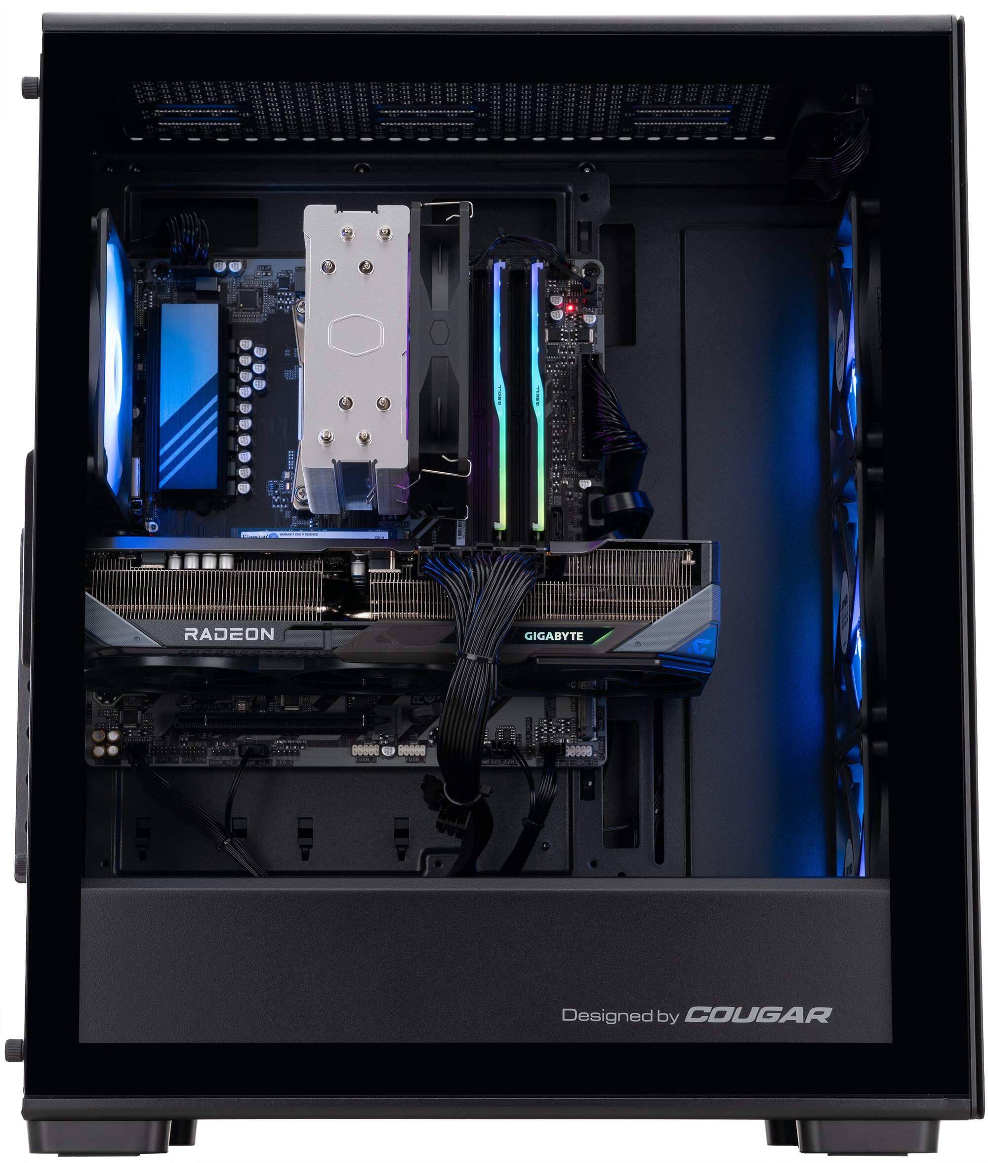 Anug 2 i 2 U - ! a A Jemn C RADEON GIGABYTE oODe 100ed addad Designed by COUGAR

Designed by COUGAR