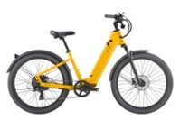 Velotric - Discover 1 Step-Through Commuter Ebike with 65 miles Max Range and 25 MPH Max Speed UL Certified - Mango - Front_Zoom