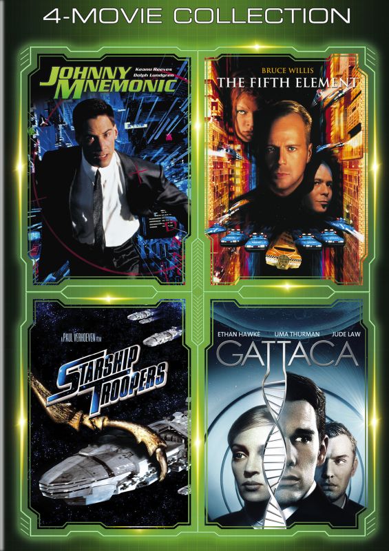 

The Fifth Element/Gattaca/Johnny Mnemonic/Starship Troopers [DVD]