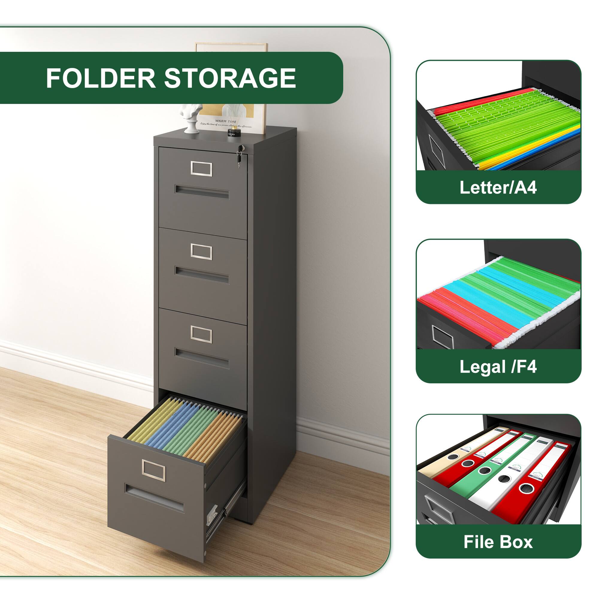 FOLDER STORAGE

Letter/A4

Legal/F4

File Box