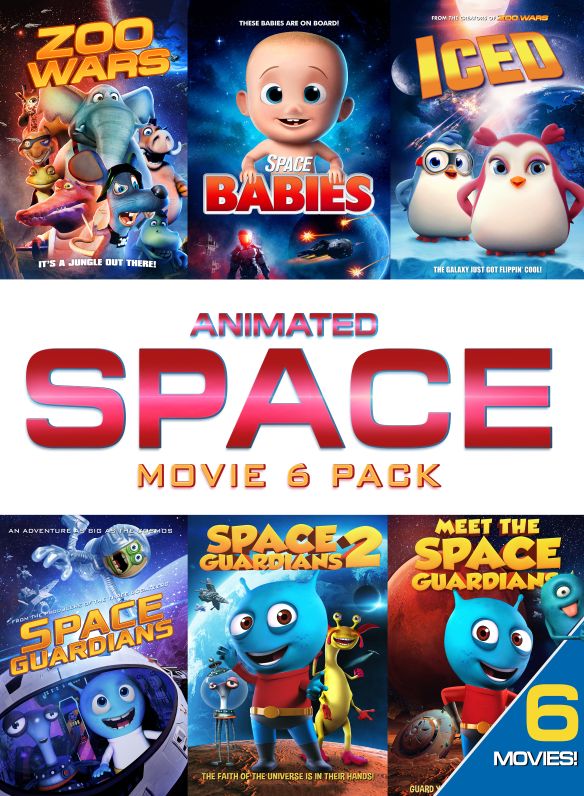 Animated Space: Adventure Movie 6 Pack [DVD] - Best Buy
