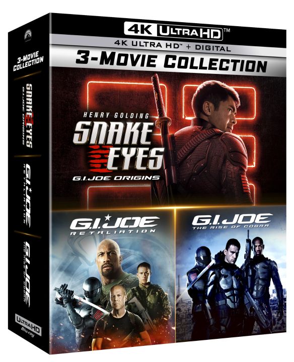 G.I. Joe 3-Movie Collection [Includes Digital Copy] [4K Ultra HD Blu-ray]