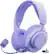 Front. SteelSeries - Arctis Nova 3P Wireless Gaming Headset for PlayStation, PC, Mobile, Handhelds, and Switch - lavender.