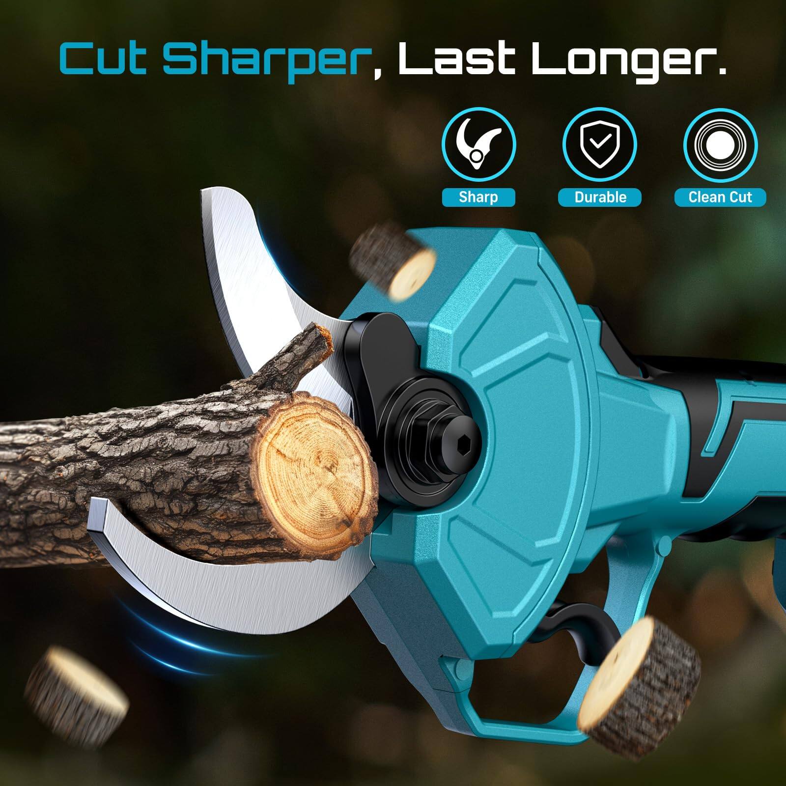 Cut Sharper, Last Longer.

Sharp  
Durable  
Clean Cut