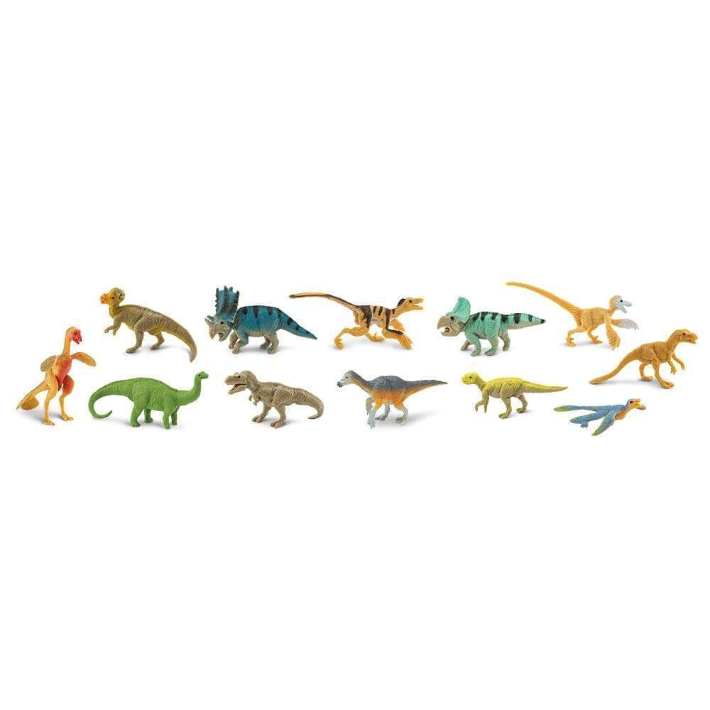 Back. Safari Ltd. - Feathered Dinos Toob Toy.