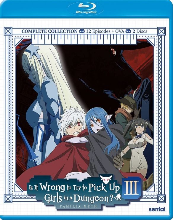 

Is It Wrong to Try to Pick Up Girls in a Dungeon III: Familia Myth: Complete Collection [Blu-ray]