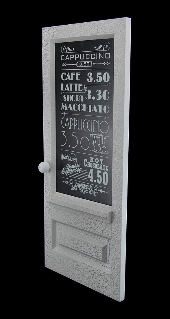 Cappuccino 3.50  
Café 3.50  
Latte 3.30  
Short Macchiato  
Cappuccino 3.50  
White 3.50  
Hot Double Chocolate Espresso 4.50