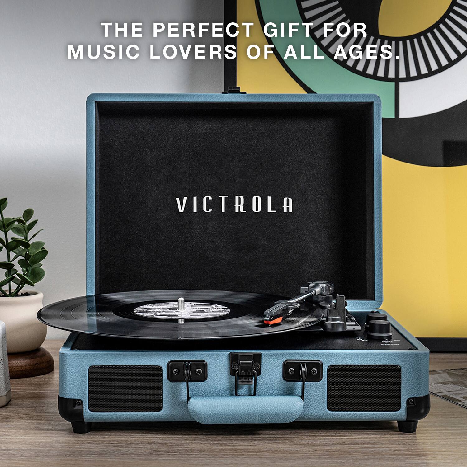 THE PERFECT GIFT FOR MUSIC LOVERS OF ALL AGES.

VICTROLA