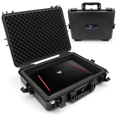 CASEMATIX Waterproof Hard Case for 15.6 17.3 CASEMATIX Waterproof Hard Case for 15.6 17.3
