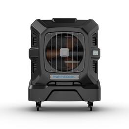 Portacool - Apex 2000 Wi-Fi Enabled Portable Evaporative Cooler - Black, Textured