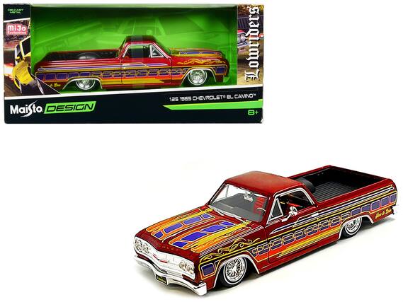 DE-CAST METAL
MiJo Exclusives
Louribers & Lou Maisto
DESIGN
1:25 1965 CHEVROLET® EL CAMINO™
8+
Maisto DESIGN