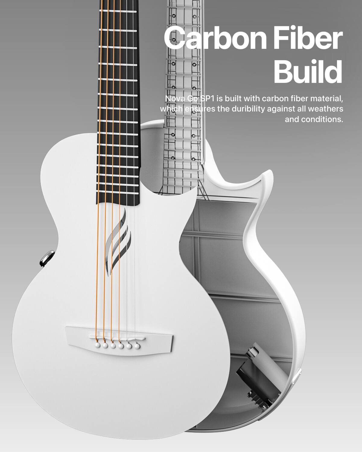 Carbon Fiber Build

Nova Go SP1 is built with carbon fiber material, which ensures the durability against all weathers and conditions.