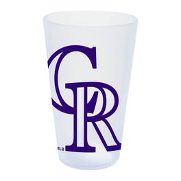 WinCraft - Colorado Rockies 16oz. Icicle Silicone Pint Glass - Multicolor