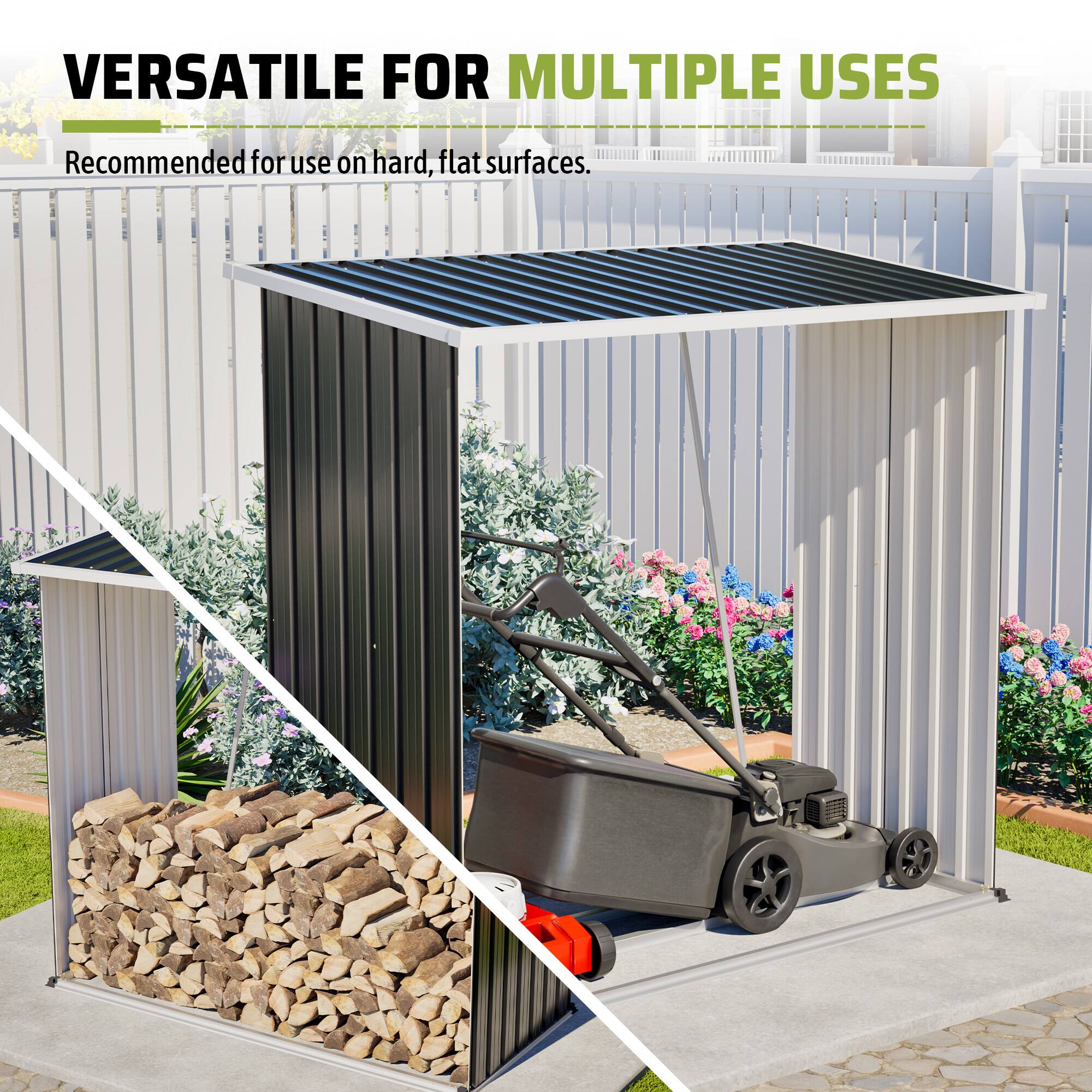 VERSATILE FOR MULTIPLE USES  
Recommended for use on hard, flat surfaces.