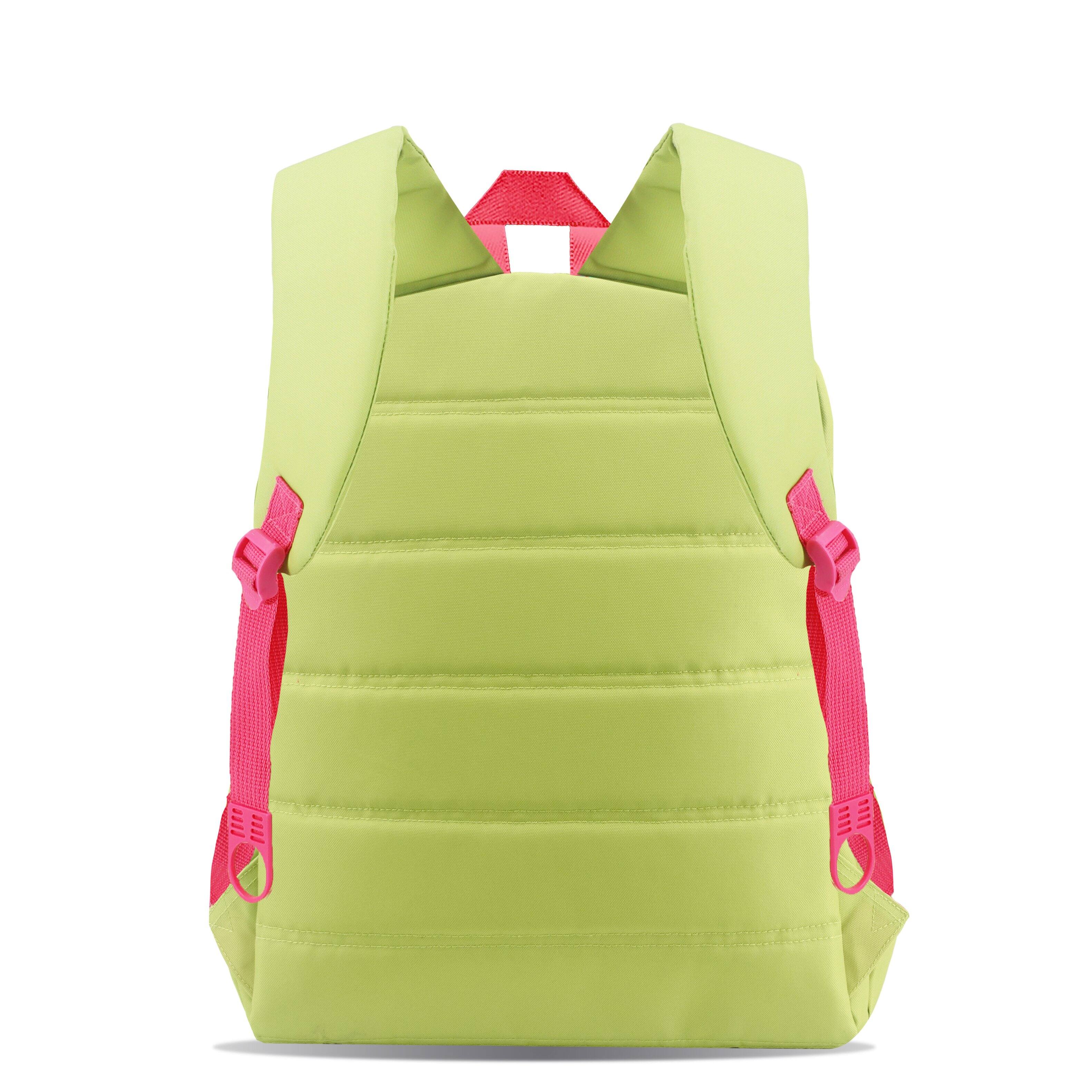 Back. J World - J World Unisex Oz 17" Daily Backpack For School And Travel - Celery - CELERY.