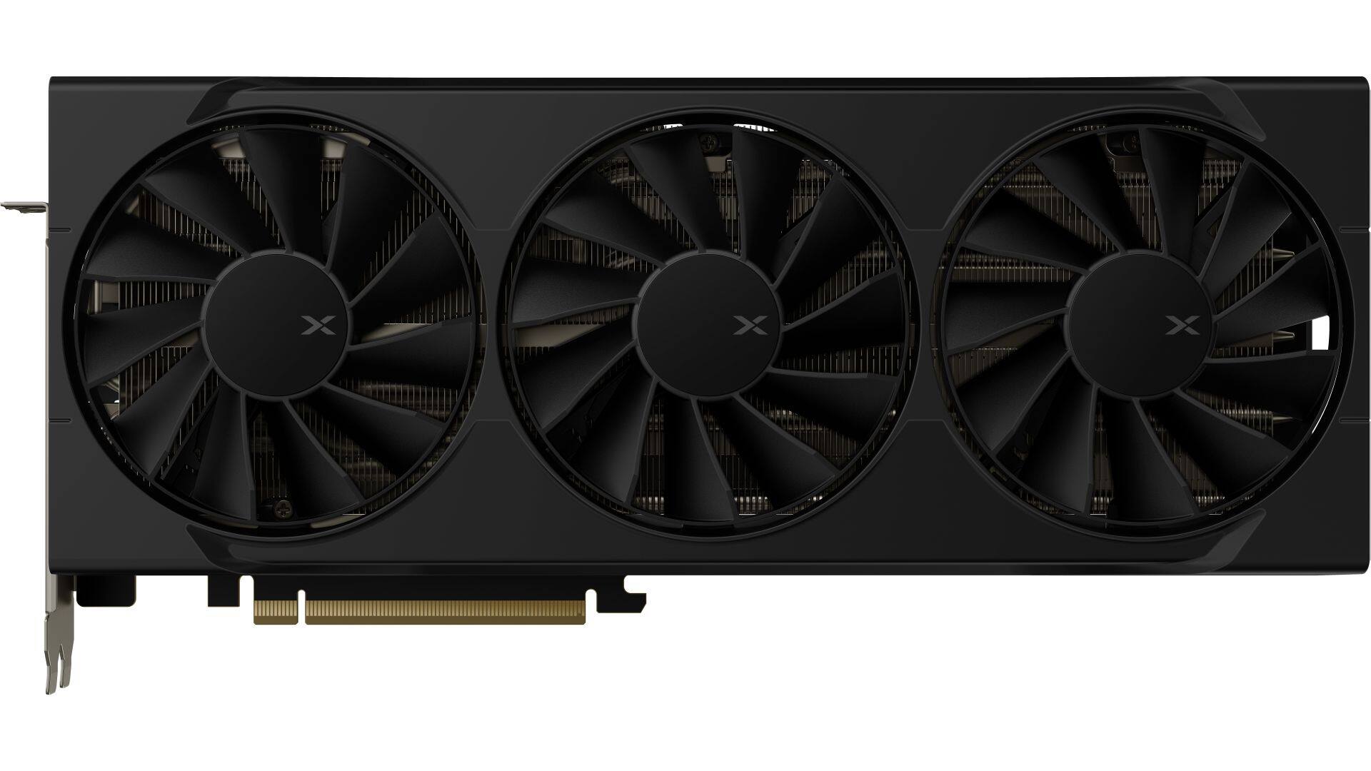 Angle. XFX - XFX Swift AMD Radeon RX 9070XT Triple Fan Gaming Edition 16GB GDDR6 5.0 Graphics Card Bundle with Alienware Backpack.