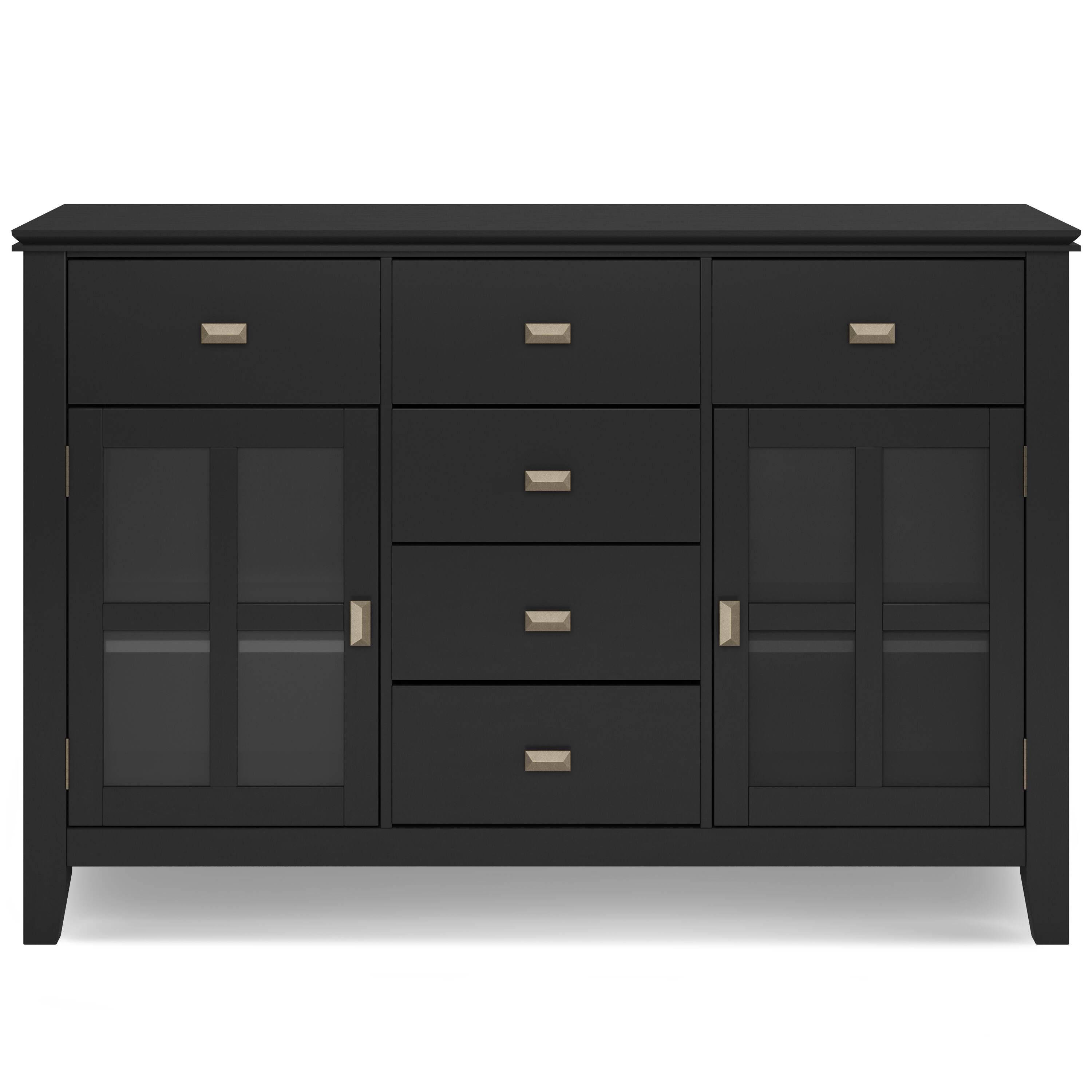 Alt View 12. Simpli Home - Artisan Sideboard Buffet - Black.