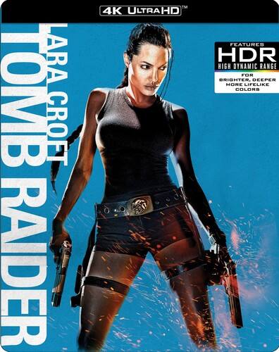 Front. Lara Croft: Tomb Raider   - 4K Blu-Ray.
