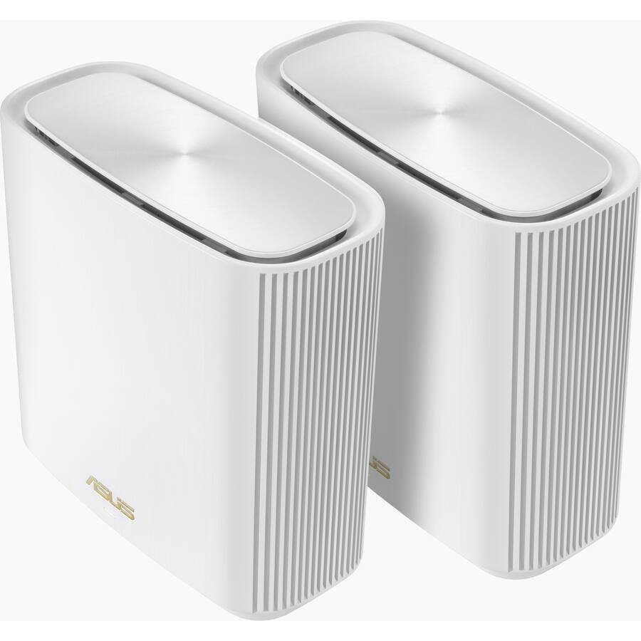 White Asus Router ASUS ZenWiFi AX Wireless AX Wi Fi Router White 90IG0590-MA1G4V - Best Buy