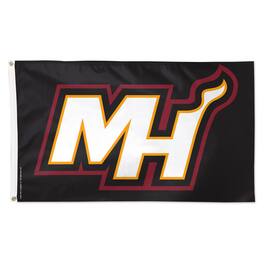 WinCraft - Miami Heat 3' x 5' Single-Sided Deluxe Secondary Team Logo Flag - Multicolor