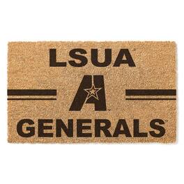 Jardine - LSUA Generals 18" x 30" Team Logo Doormat - Brown