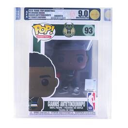Funko - Milwaukee Bucks NBA POP | Giannis Antetokounmpo (Alternate) | Rated AFA 9.0
