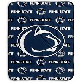 Pegasus - Penn State Nittany Lions 50" x 60" Repeat Wordmark Fleece Blanket - Multicolor