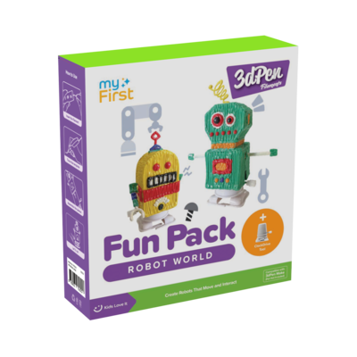 Fun Pack Filament for myFirst 3dPen Make (Robot World) 3dPen is Fun Pack Filament for myFirst 3dPen Make (Robot World) 3dPen is