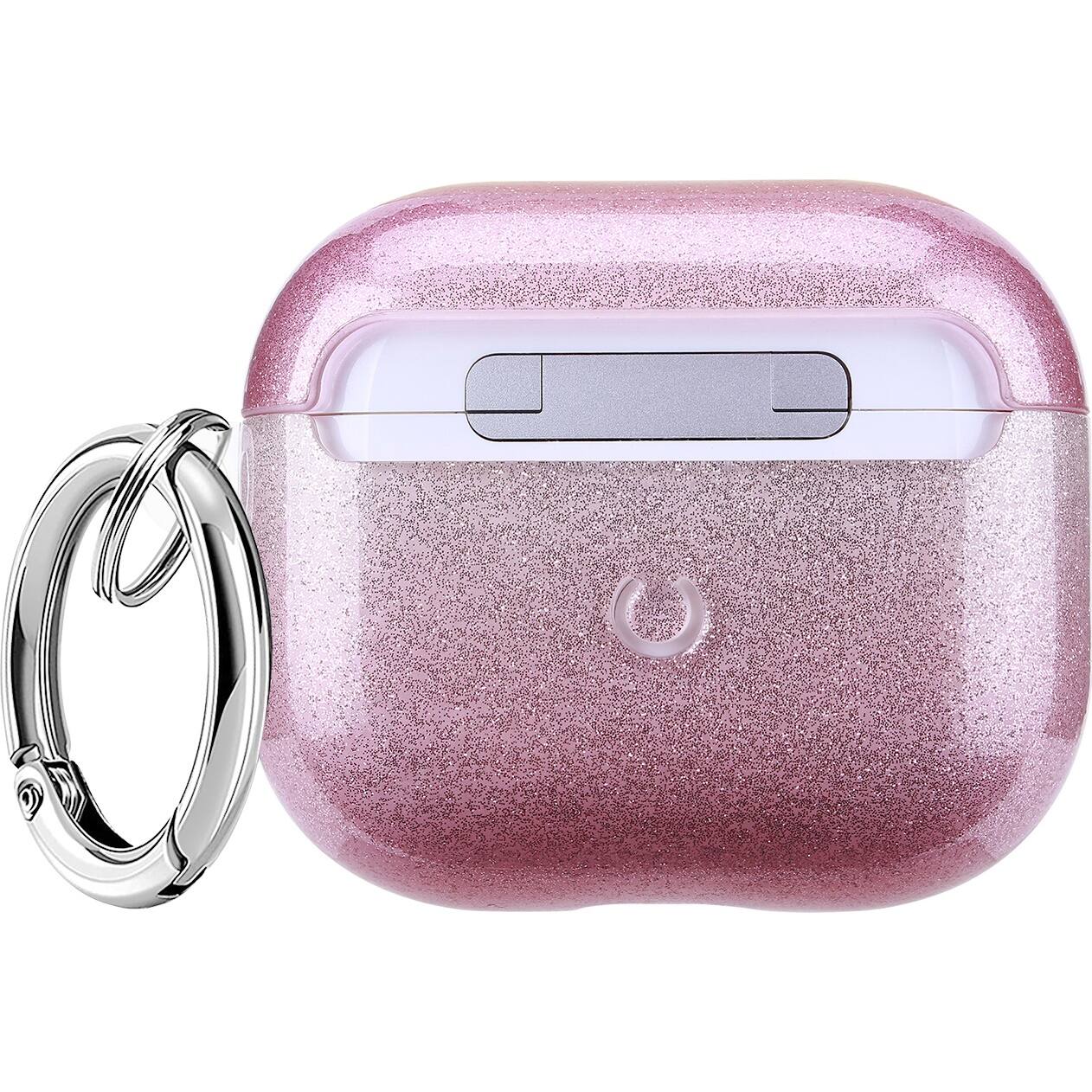 Alt View 12. SaharaCase - Inspire Series Sparkle Case for Apple AirPods (3rd Generation) - Pink.