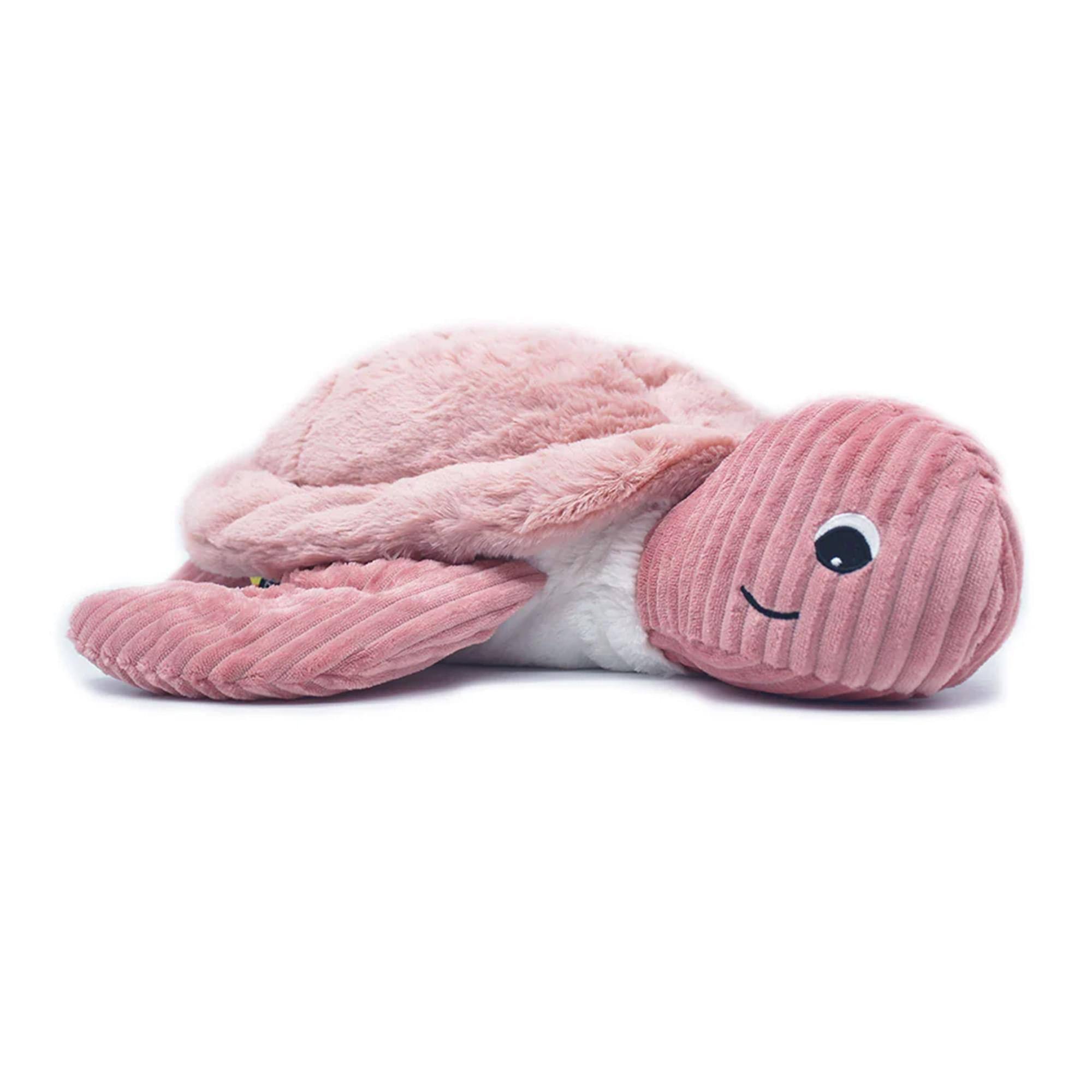 TriAction Toys - Les Deglingos Large Plush Animal | Turtle - Pink