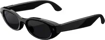 Starfire Kylie Edition - Smart AI glasses for Women, Men - Meta AI, 12MP Camera, Live Translate - Black Lenses - Classic Black