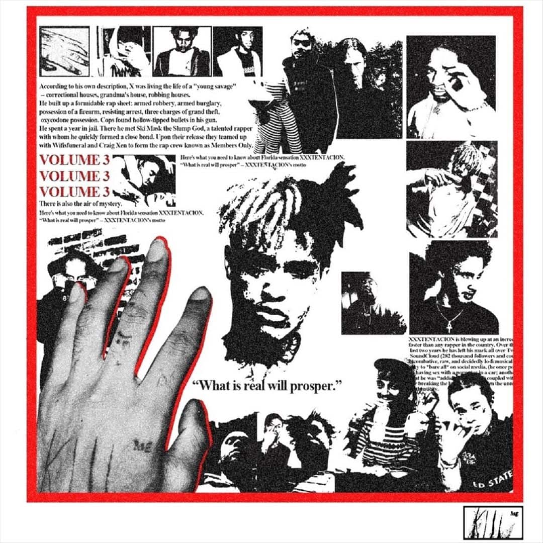 Front. Xxxtentacion Presents: Members Only, Vol. 3 [LP].