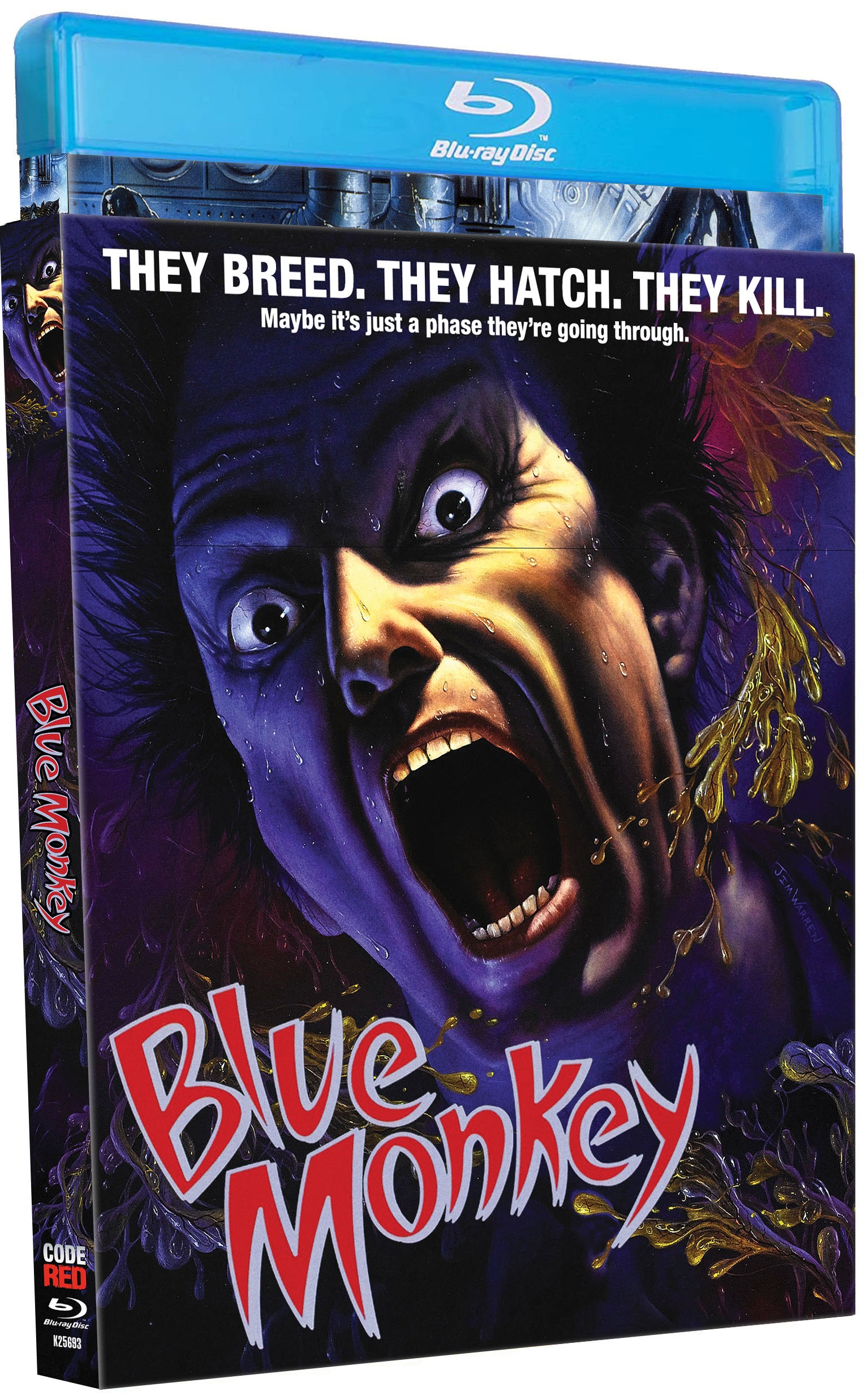 Blue Monkey 1987 Original Vintage Movie Poster 39×27