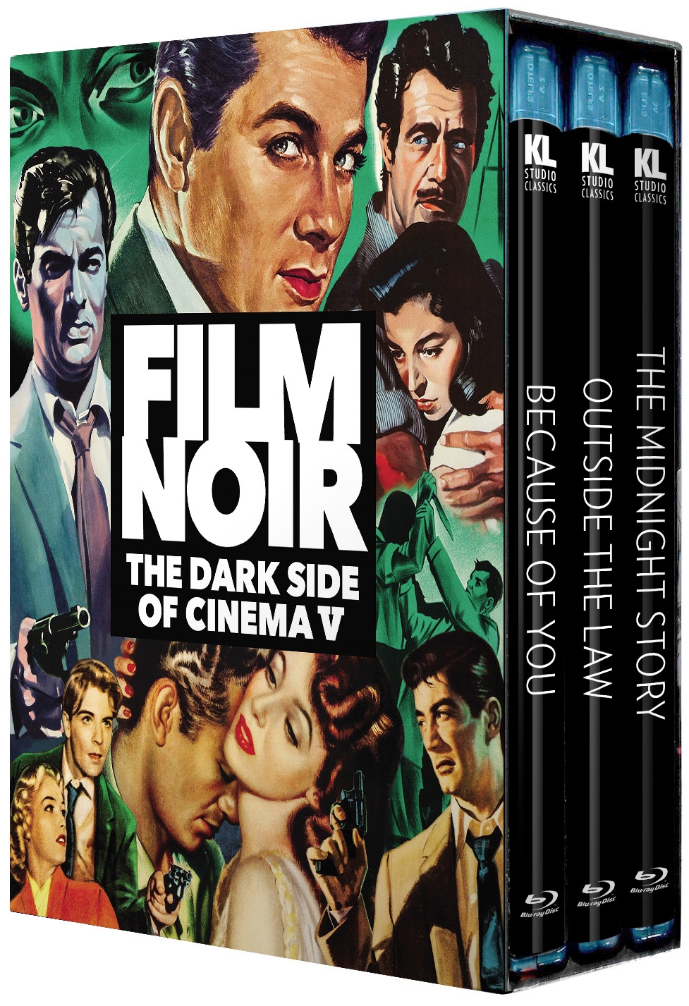 Best Buy: Film Noir: The Dark Side of Cinema V [Blu-ray] [3 Discs]