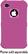 Back Standard. Concord Keystone - ECO NautiCase for Apple® iPhone® 4 - Black/Pink.