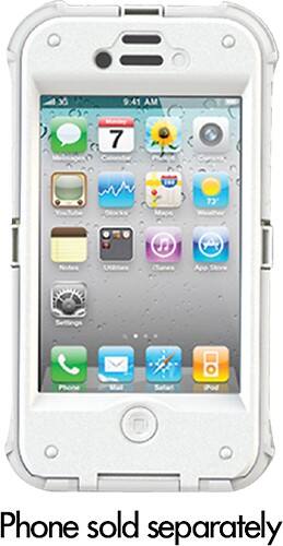 Front Standard. Concord Keystone - ECO NautiCase for Apple® iPhone® 4 - White.