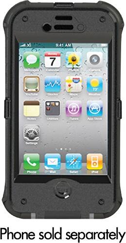 Front Standard. Concord Keystone - ECO NautiCase for Apple® iPhone® 4 - Black.