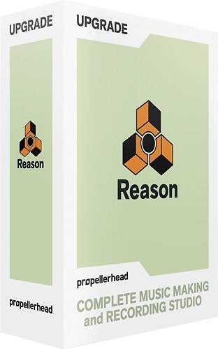 Angle Standard. Propellerhead - Reason 6 Limited/Adapted Software Upgrade.
