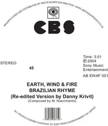 Front. Brazilian Rhyme [LP].