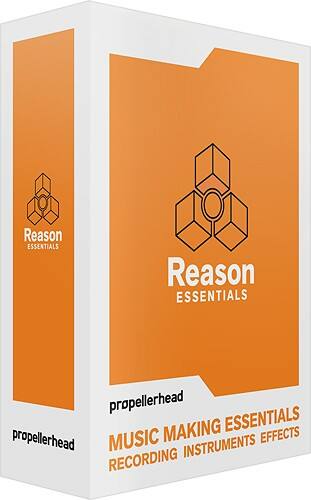 Angle Standard. Propellerhead - Reason Essentials Software.
