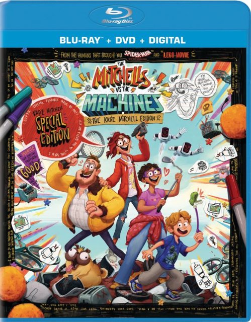 Front Standard. The Mitchells vs. The Machines [Blu-ray] [2020].